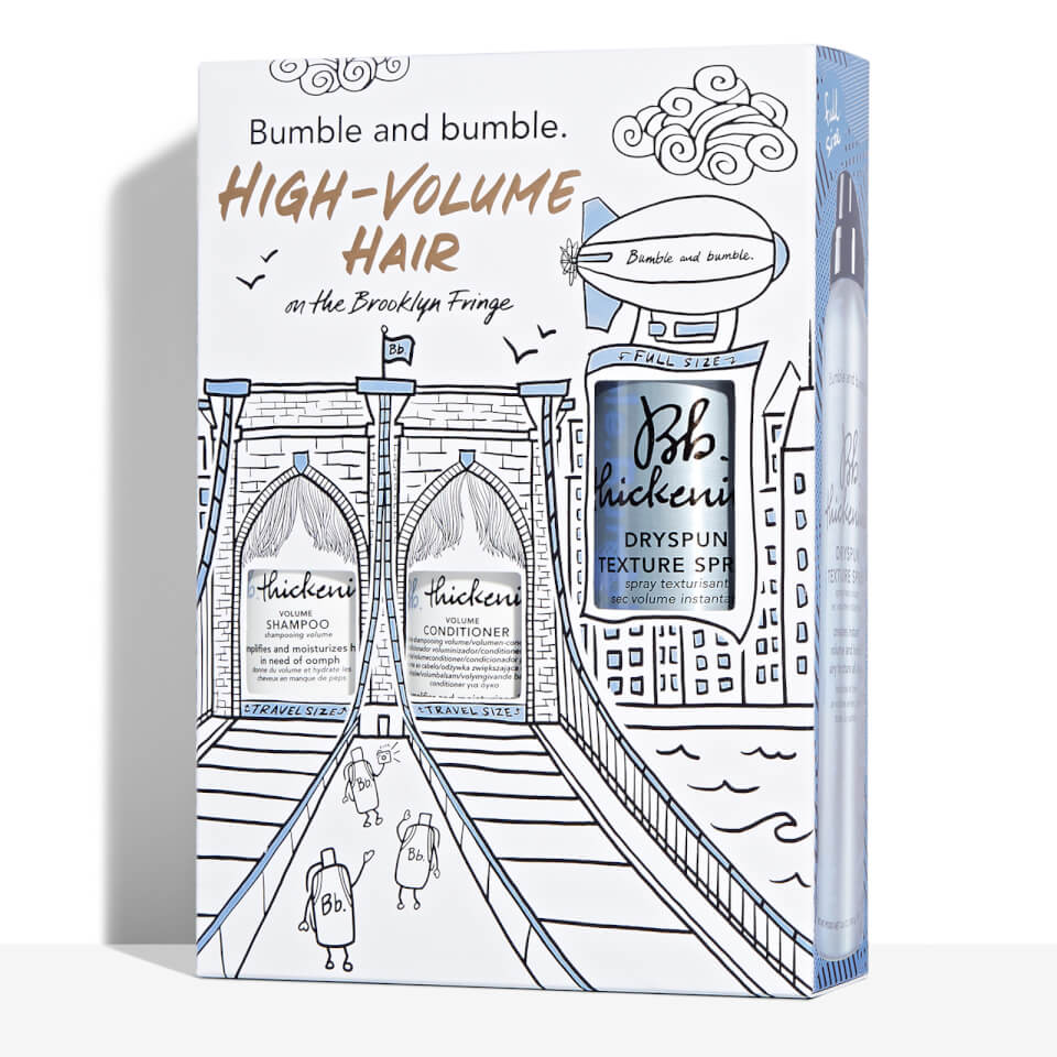Bumble and bumble High-Volume Hair on the Brooklyn Fringe Kit