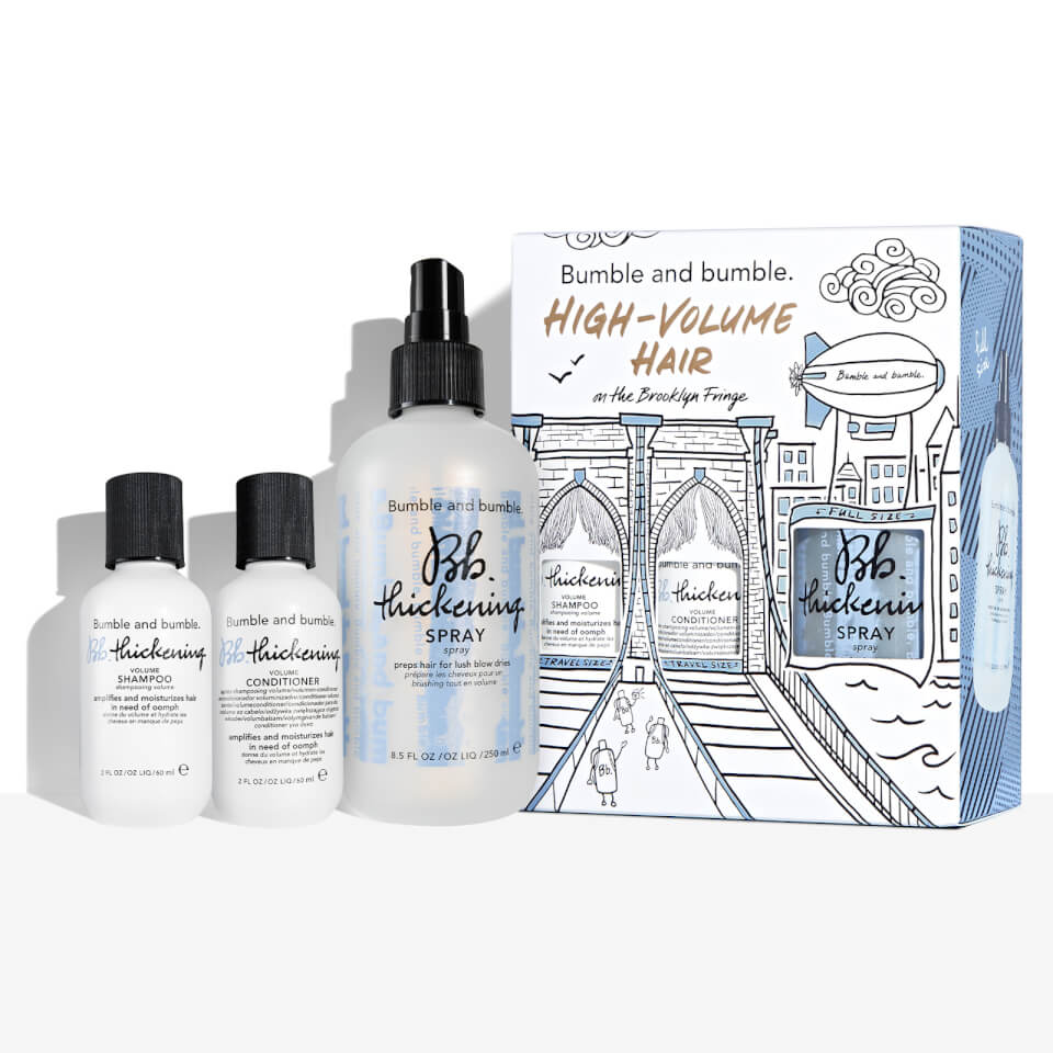 Bumble and bumble High-Volume Hair on the Brooklyn Fringe Kit