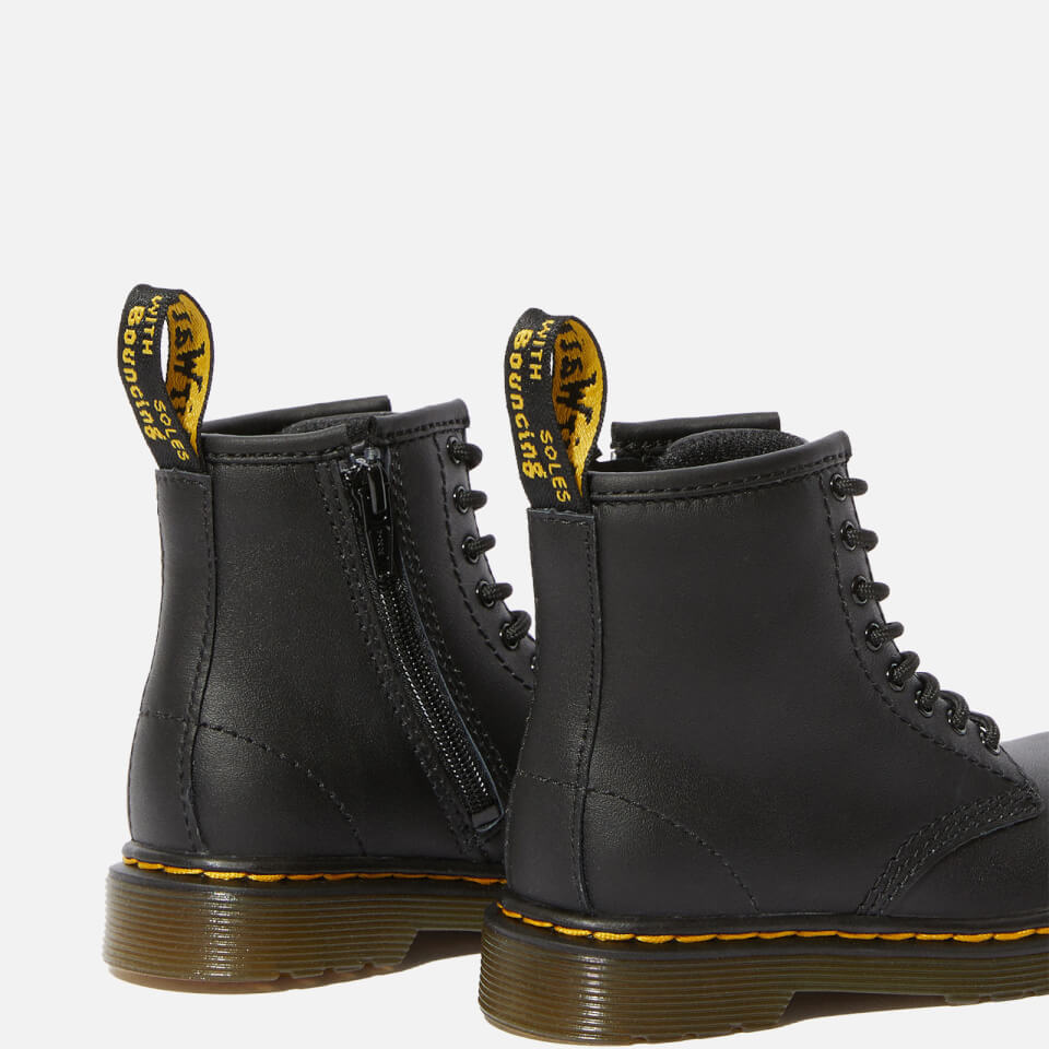 Dr. Martens Toddlers' 1460 Leather Lace-Up Boots - Black