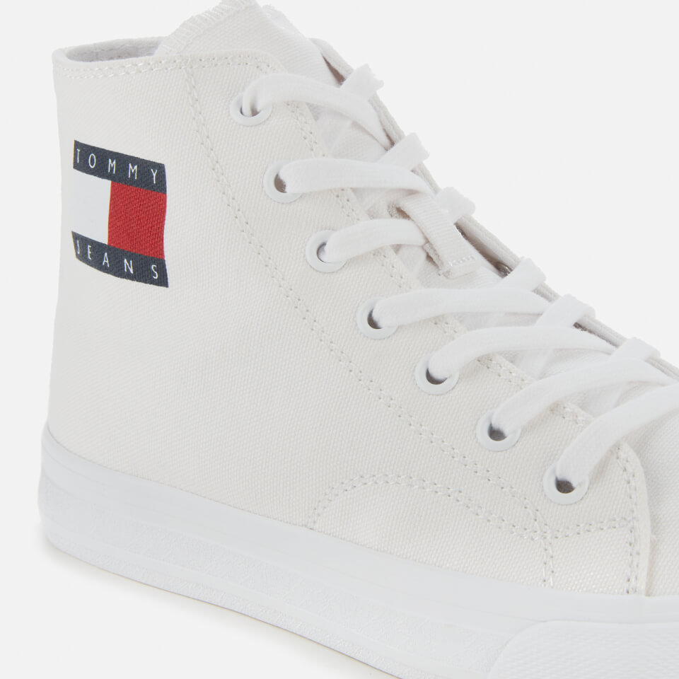 Tommy jeans high sneaker sale