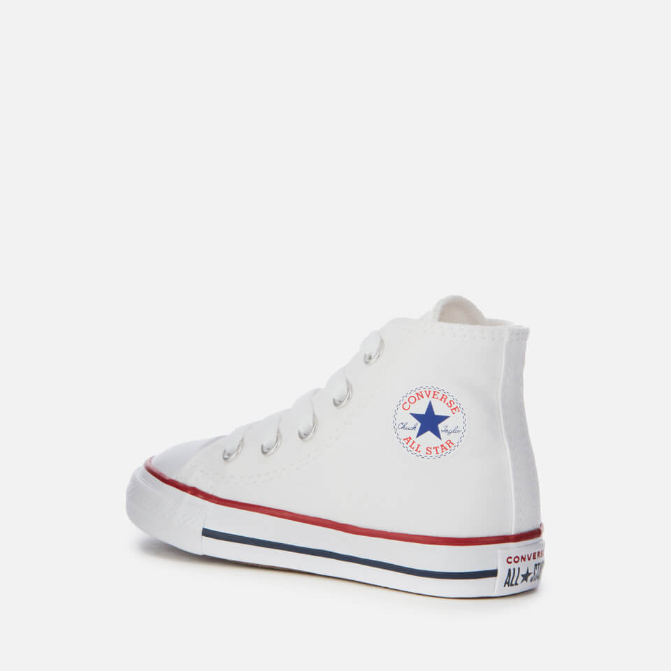 Converse Toddlers' Chuck Taylor All Star Hi - Top Tainers - Optical White