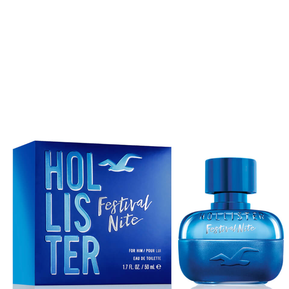 Hollister Men's Festival Nite Eau de Toilette 50ml
