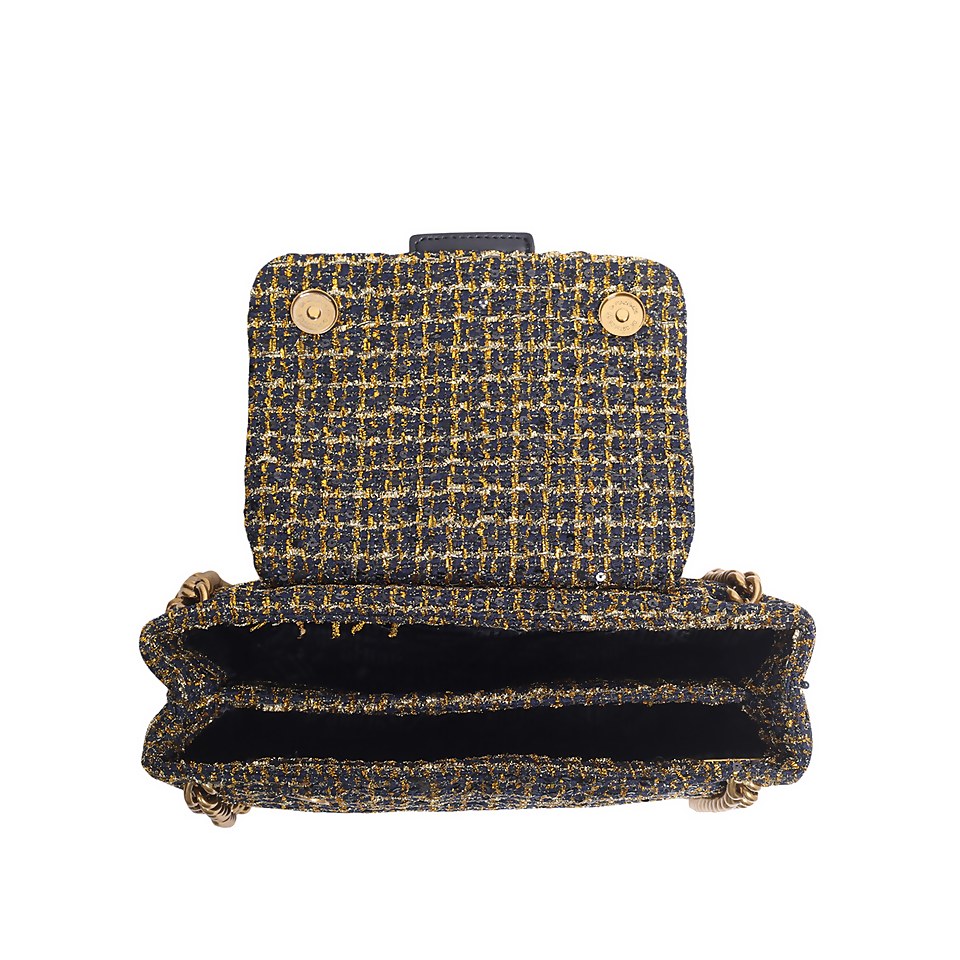 Kurt Geiger London Women's Kensington Shoulder Bag - Gold Comb