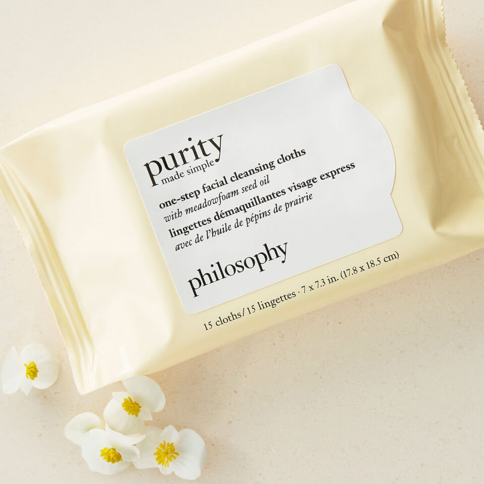 philosophy Purity 3-in-1 Biodegradable Wipes 272g