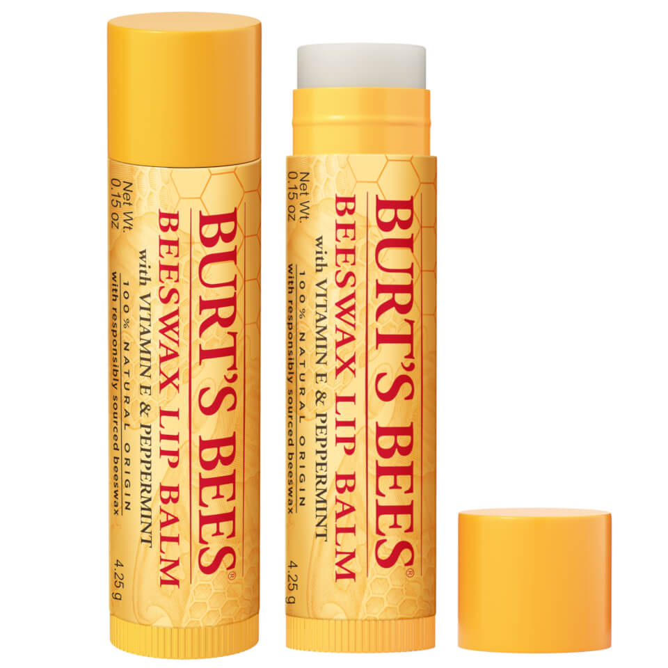 Burt's Bees 100% Natural Origin Moisturising Lip Balm Duo