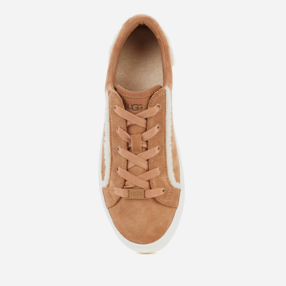 UGG Women s Zilo Heritage Suede Trainers Chestnut