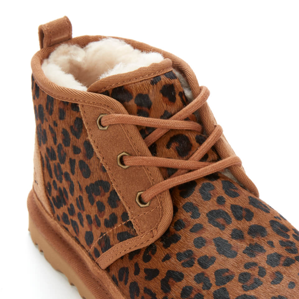 UGG Women's Neumel Leopard Boots - Natural - UK 3 | Allsole