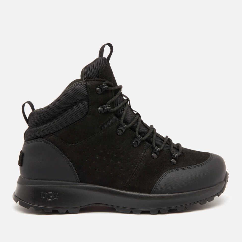 UGG Men's Emmett Waterproof Leather Hiking Style Boots - Black ...