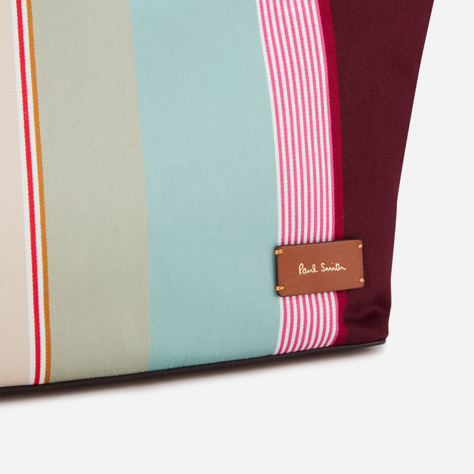 Paul Smith Women's Stripe Tote Bag - Multi