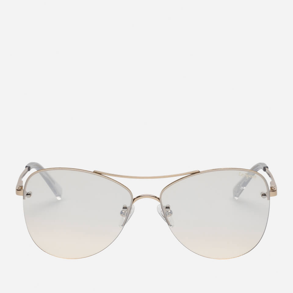 Le Specs Women's Fortifeyed Sunglasses - Gold