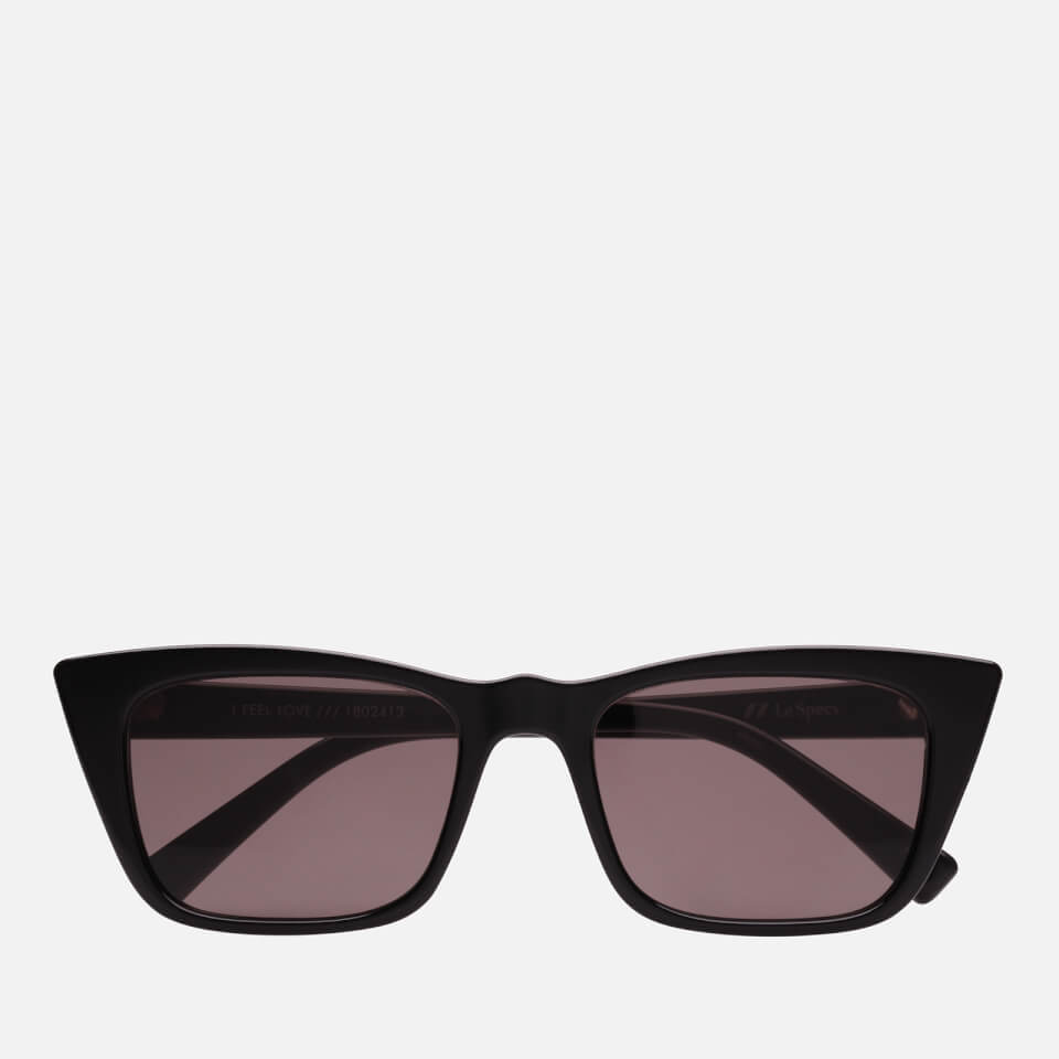 Le Specs Women's I Feel Love Sunglasses - Black