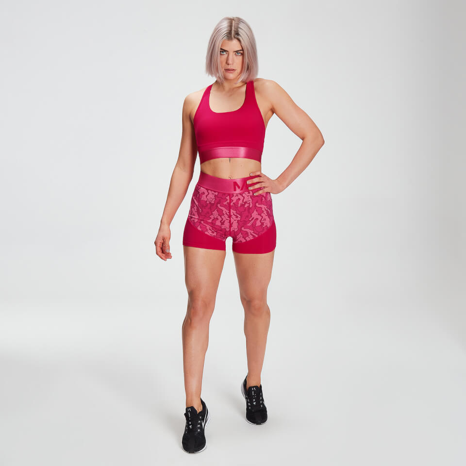 MP Women's Adapt Textured Shorts- Virtual Pink