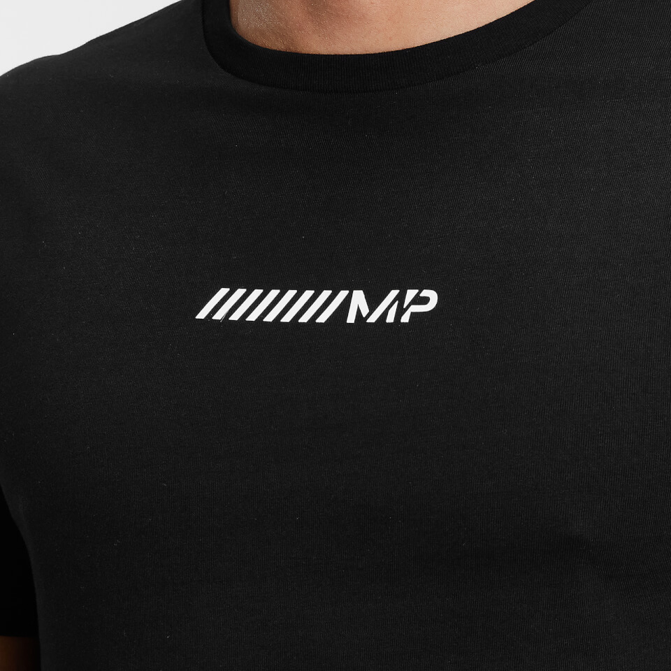 MP Men's Contrast Graphic Short Sleeve T-Shirt - Black