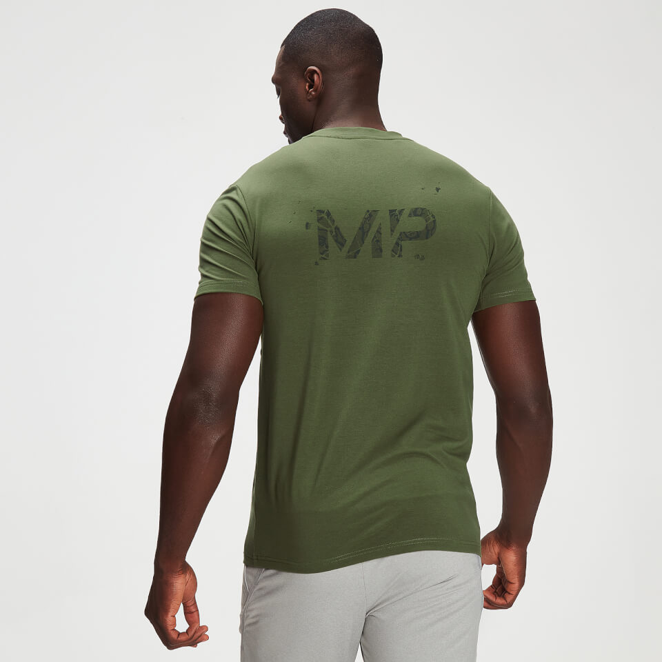 MP Men's Adapt drirelease® Tonal Camo T-shirt- Leaf Green