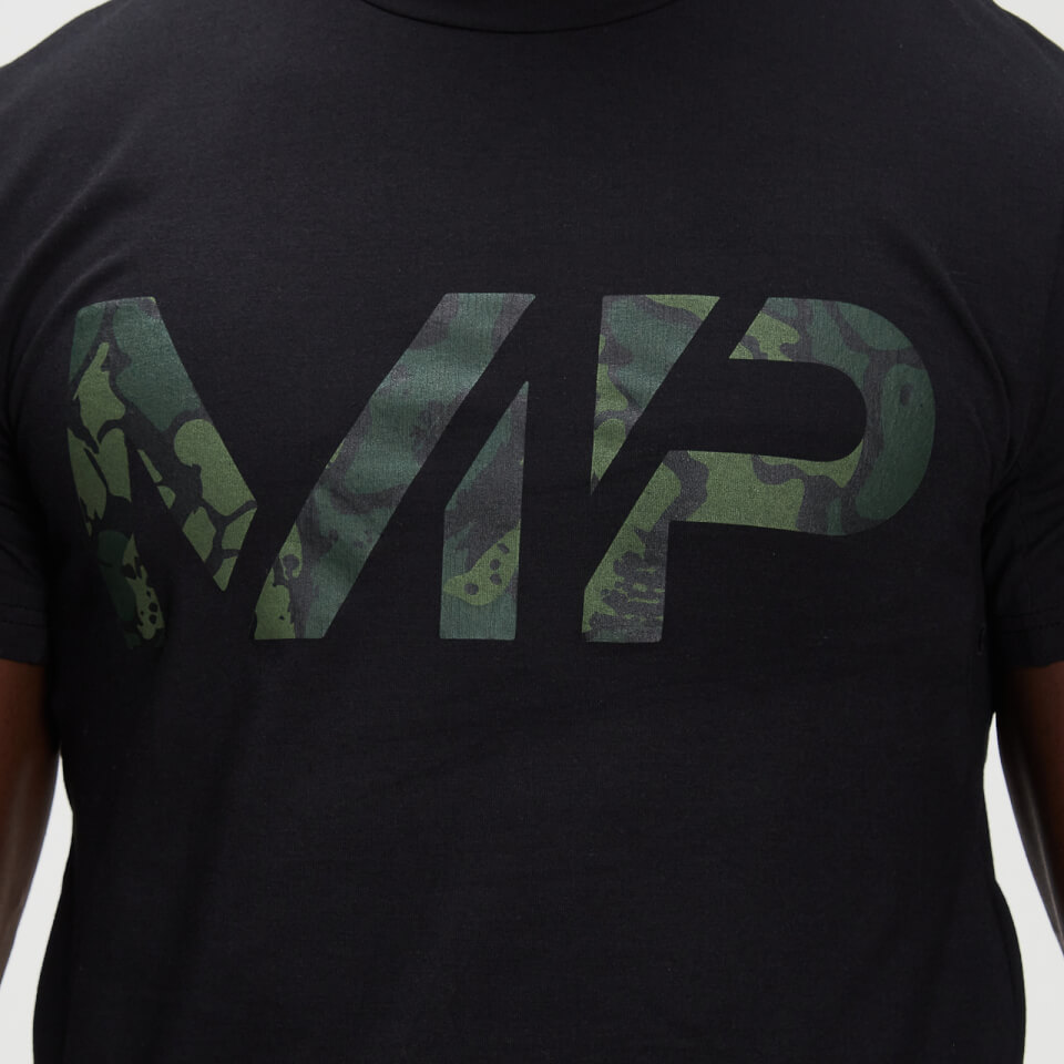 MP Men's Adapt drirelease® Camo Print T-Shirt- Black