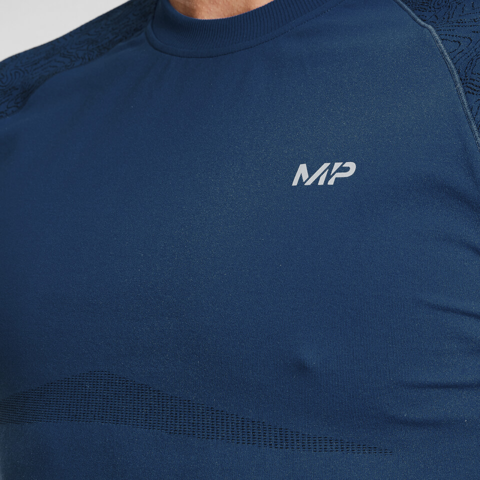 MP Men's Velocity Short Sleeve T-Shirt- Dark Blue