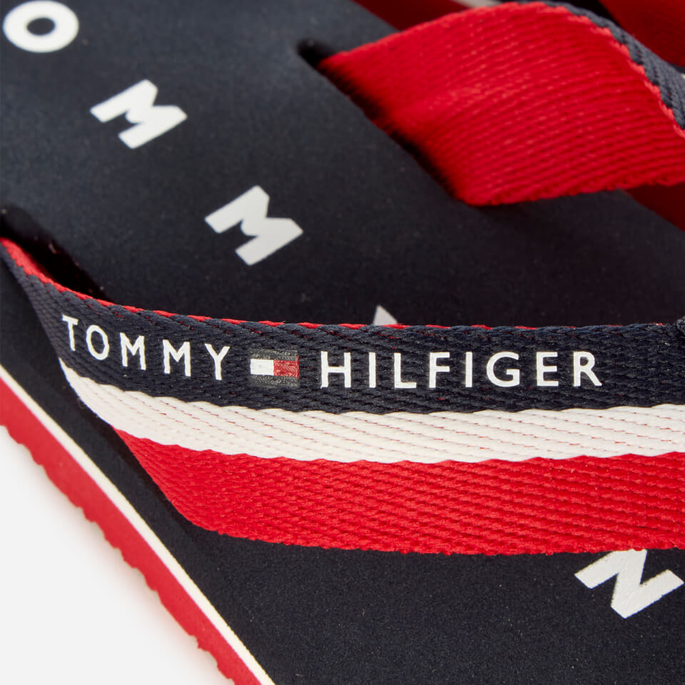 frokost Syndicate prop Tommy Hilfiger Women's Mellie NY Toe Post Sandals - Midnight | Worldwide  Delivery | Allsole