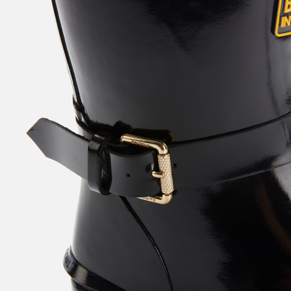 Barbour International Women's Mugello Biker Wellies - Black