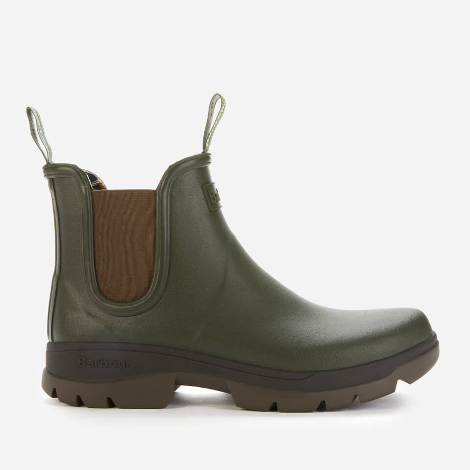 Barbour Men's Fury Chelsea Wellies - Olive