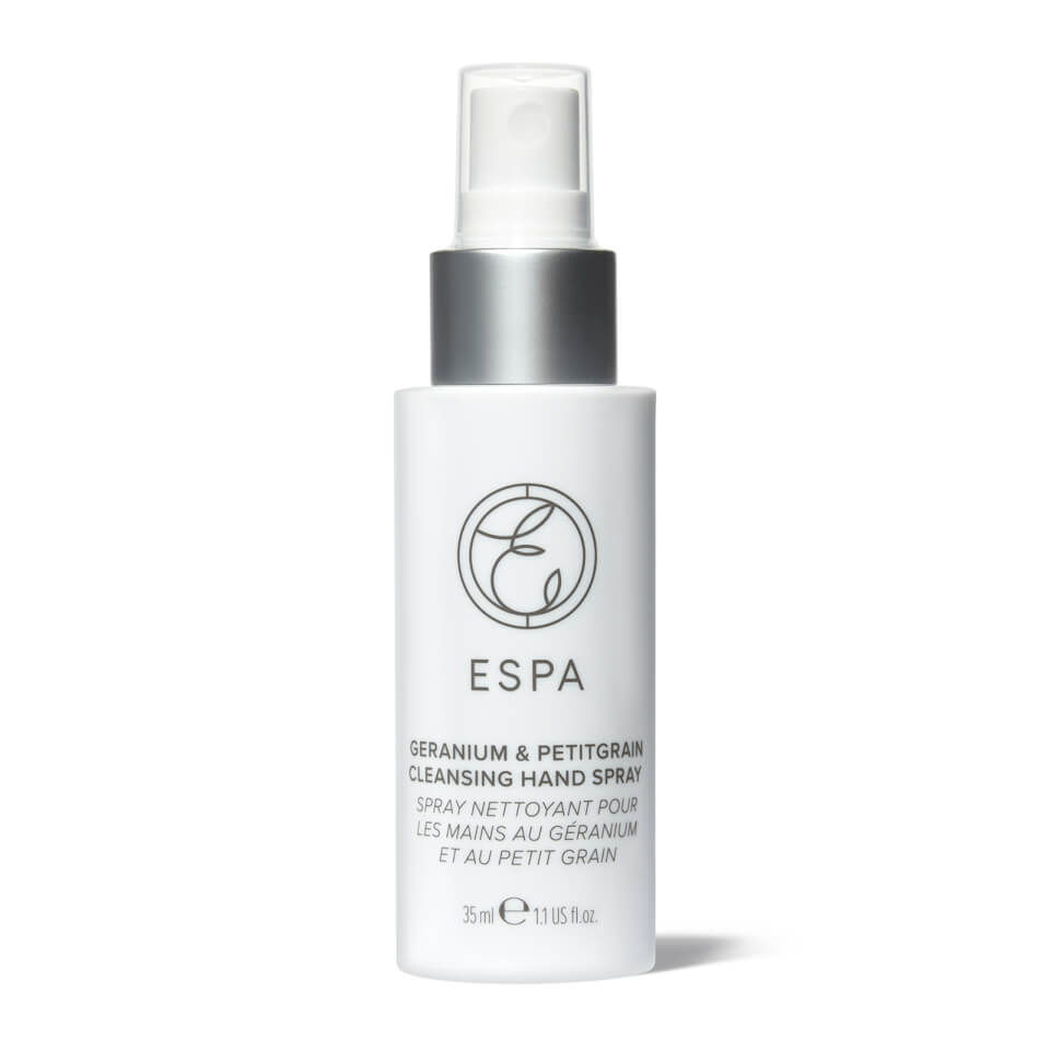 ESPA Essentials Cleansing Hand Spray: Geranium & Petitgrain 40ml