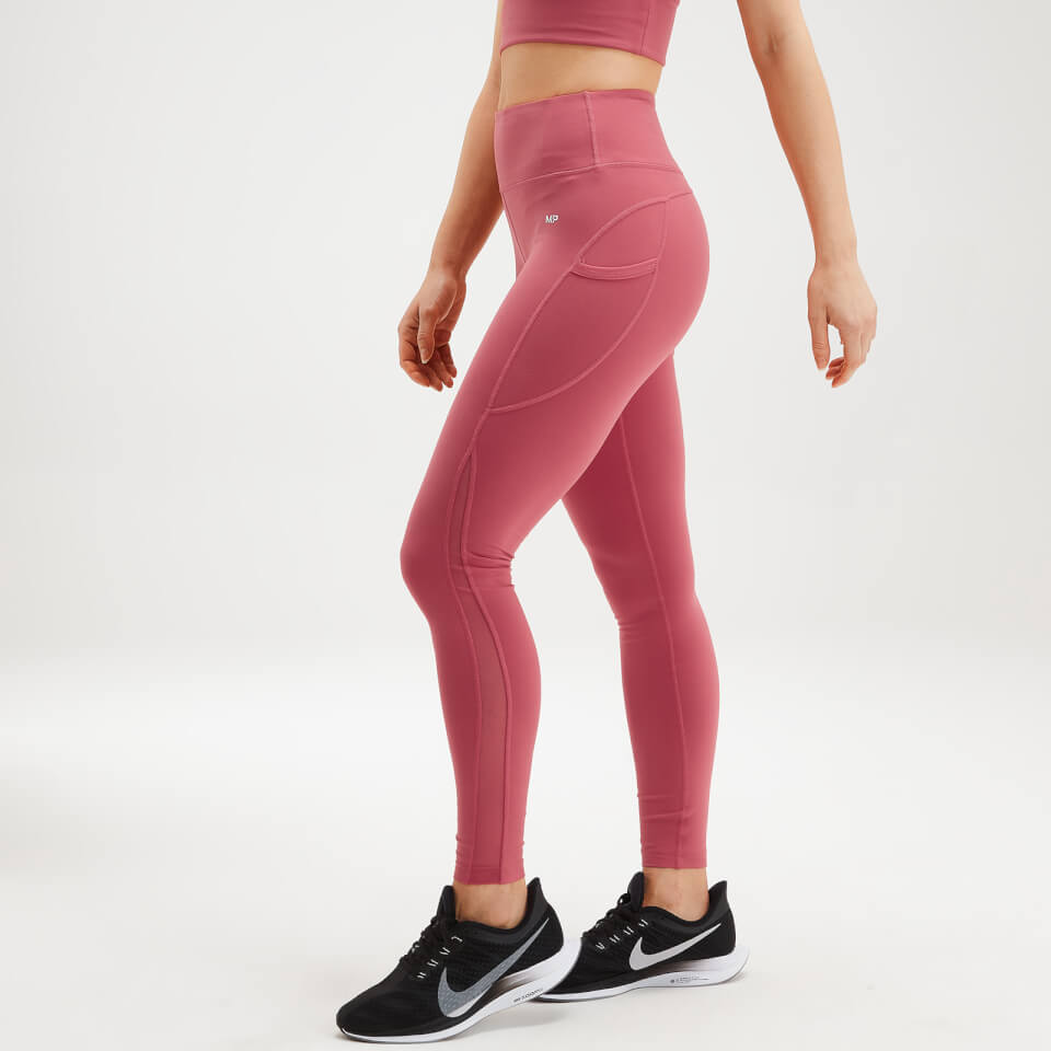 MP Women's Power Mesh Leggings - Berry Pink