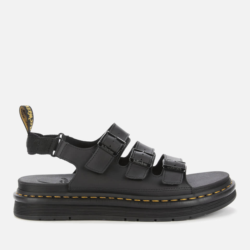 Dr. Martens Men's Solomon Hydro Leather Sandals - Black