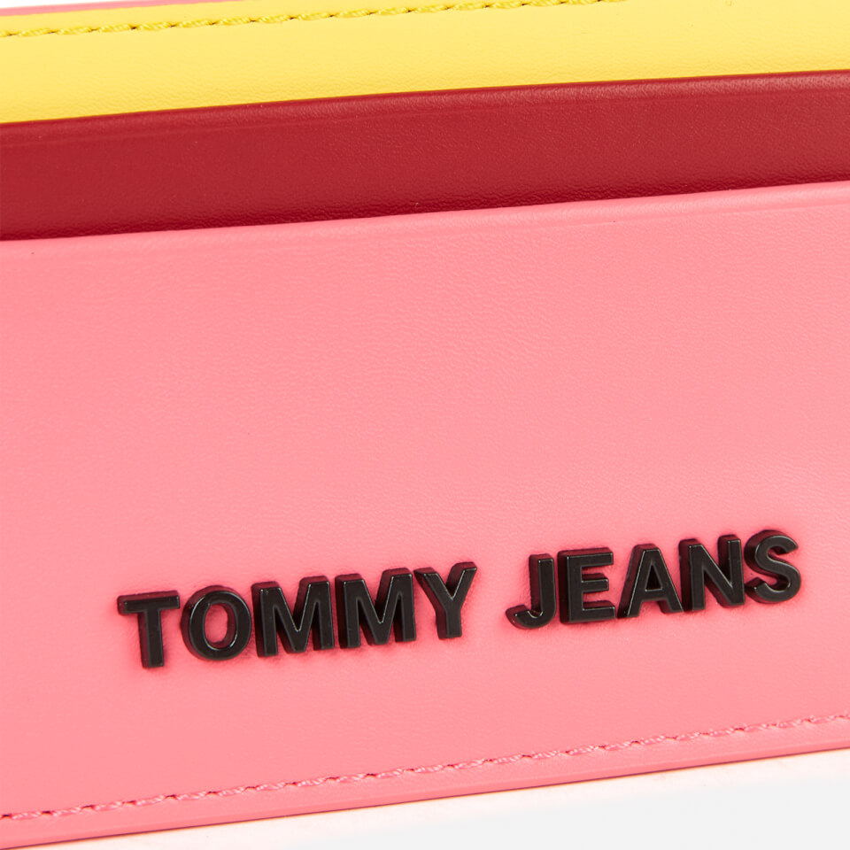 Tommy Jeans Women's Credit Card Holder - Pink Multi