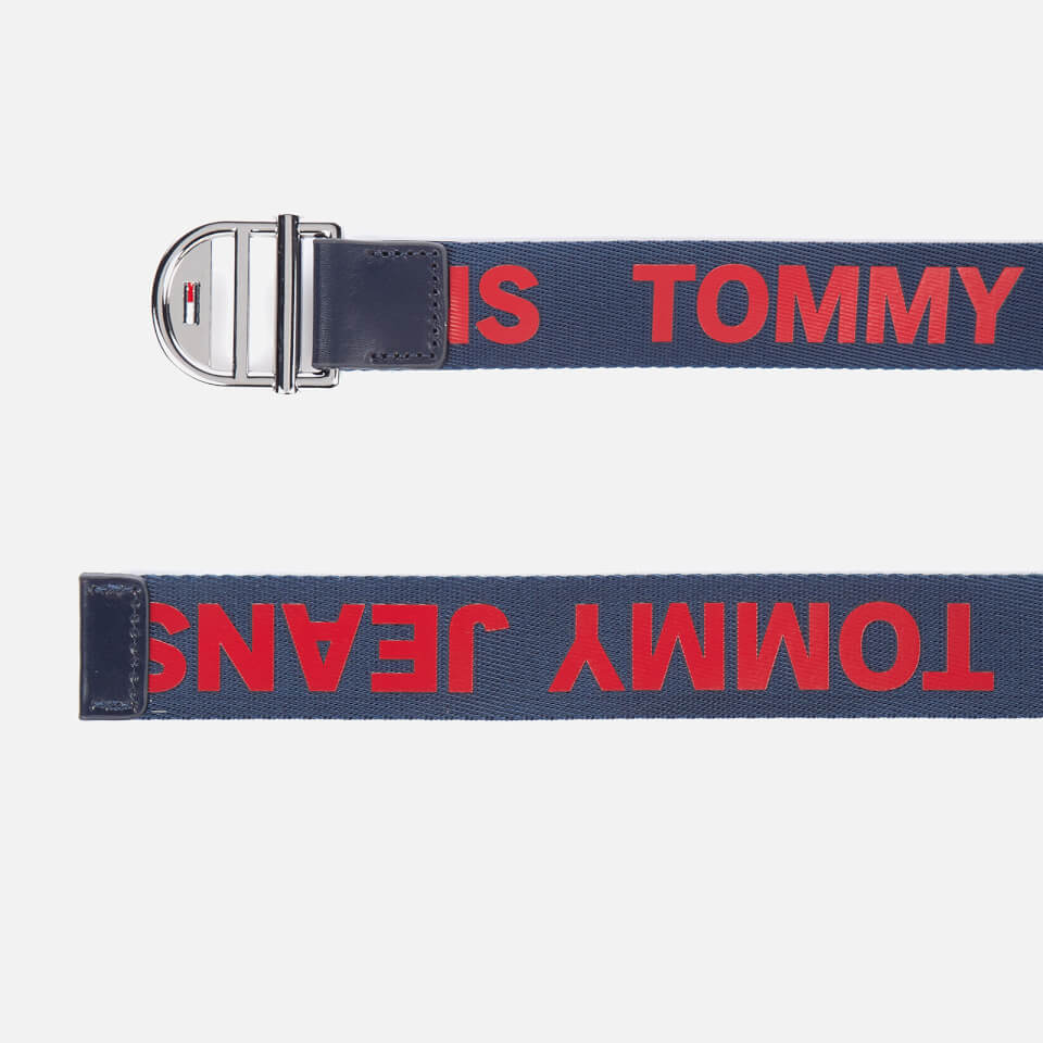 Tommy Jeans Women's Logo Webbing Belt 3.0 - Corporate