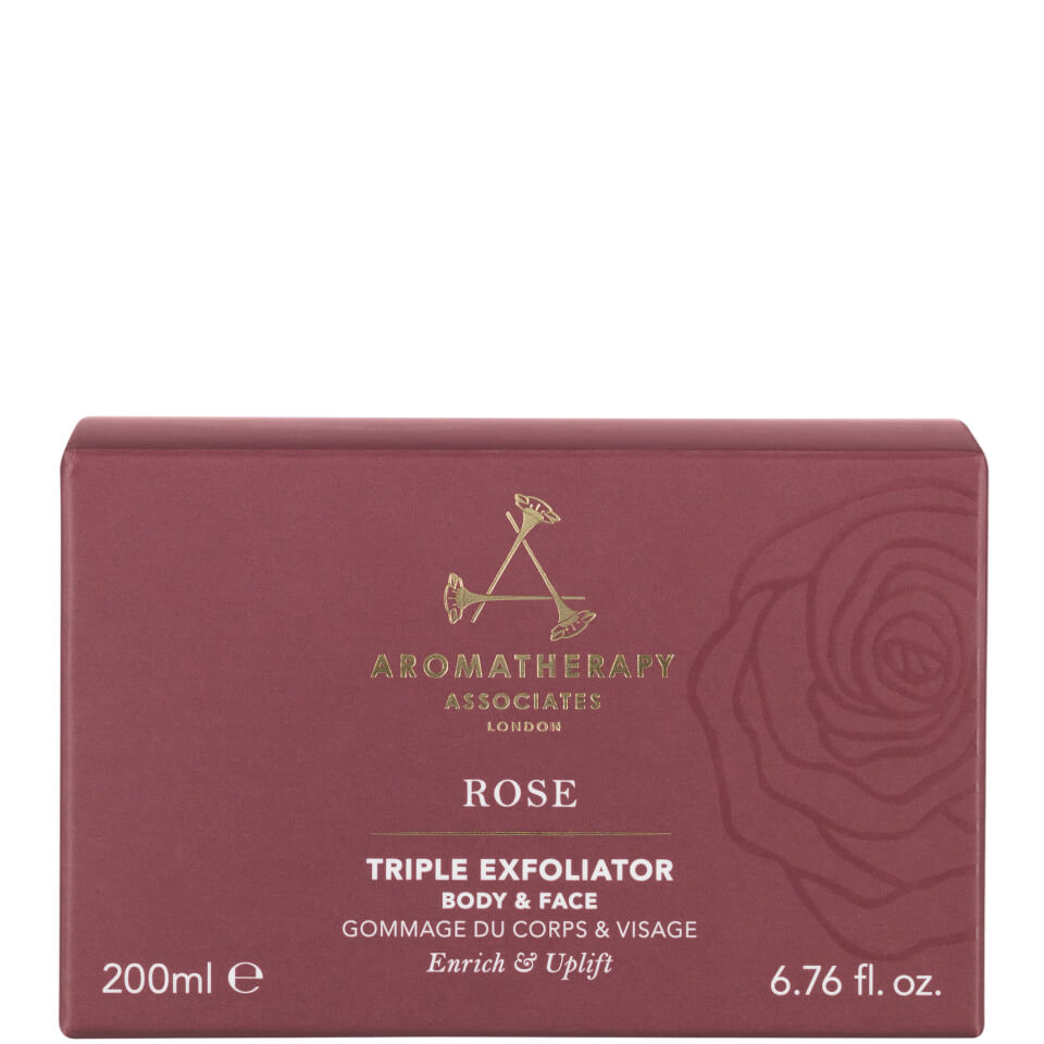 Aromatherapy Associates Rose Triple Exfoliator 200ml