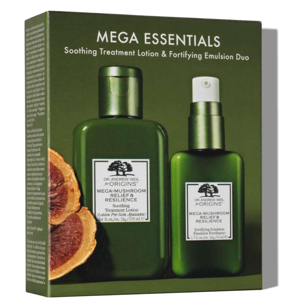 Origins Mega Essentials Soothing Treatment Lotion and Fortifying Emulsion Duo