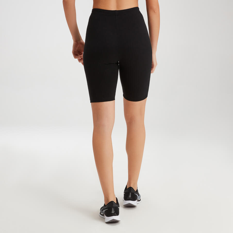 MP Women's Outline Graphic Cycling Shorts - Black