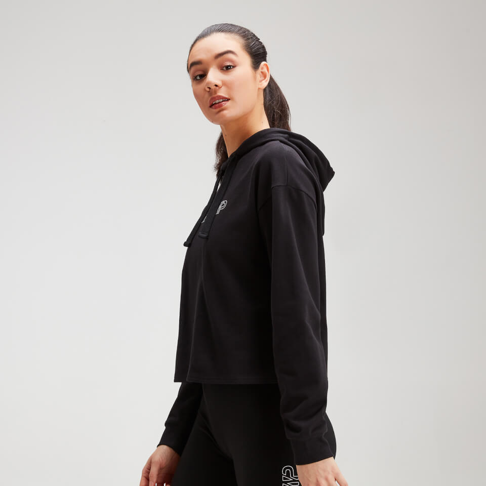 MP Women's Outline Graphic Hoodie - Black