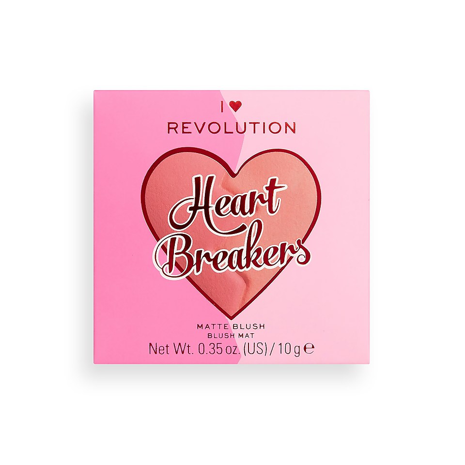 I Heart Revolution Heartbreakers Matte Blusher - Inspiring