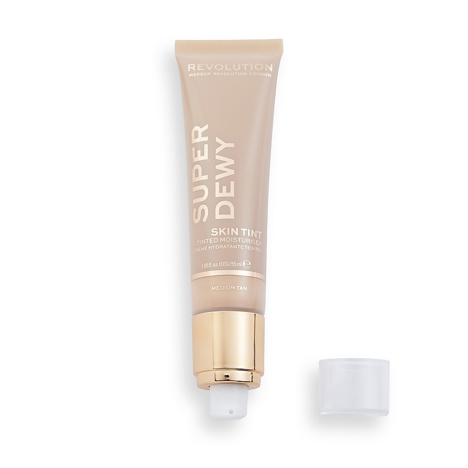 Makeup Revolution Superdewy Tinted Moisturiser - Medium Tan