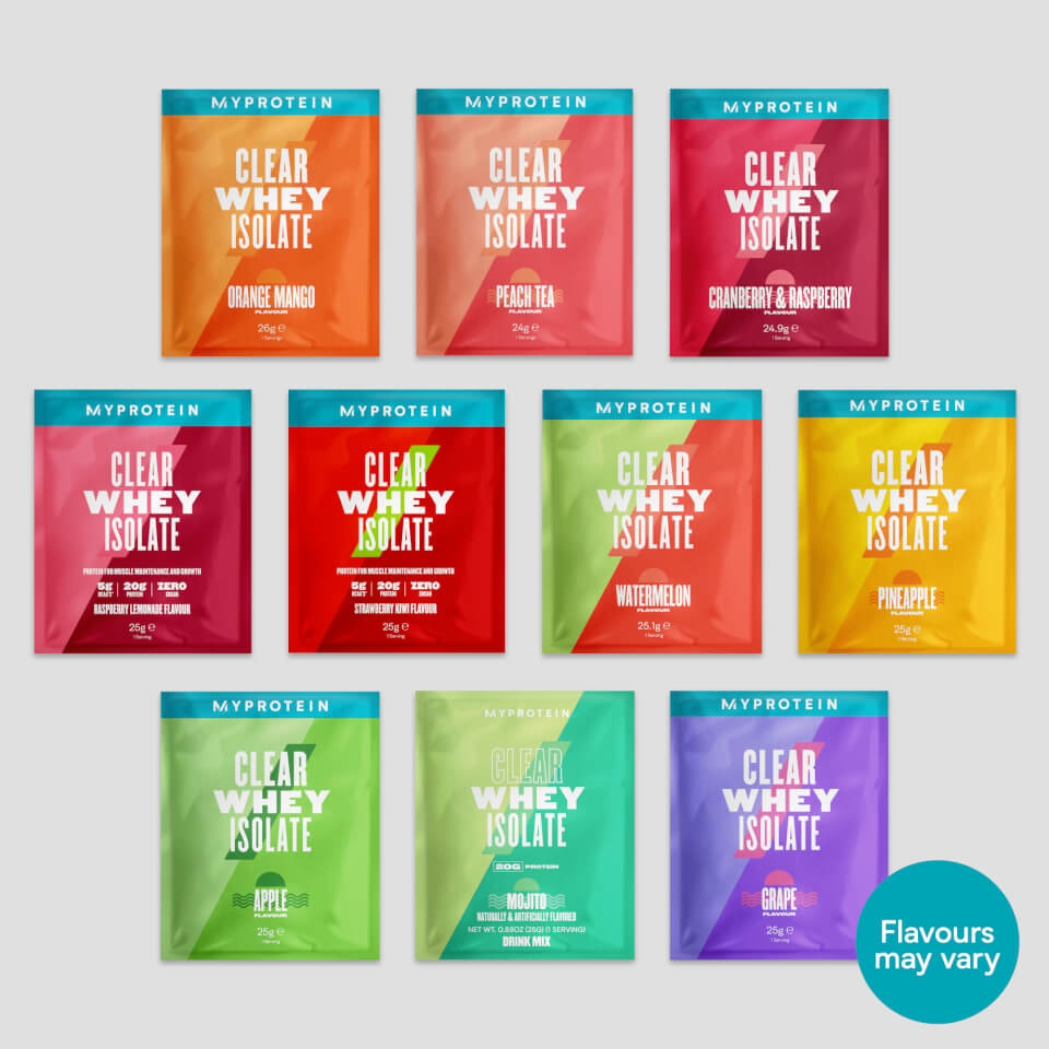 Clear Whey Variety Pack