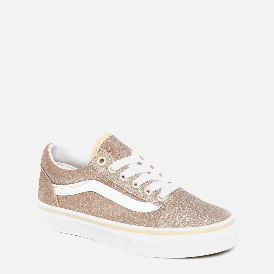 Sparkly hot sale vans kids