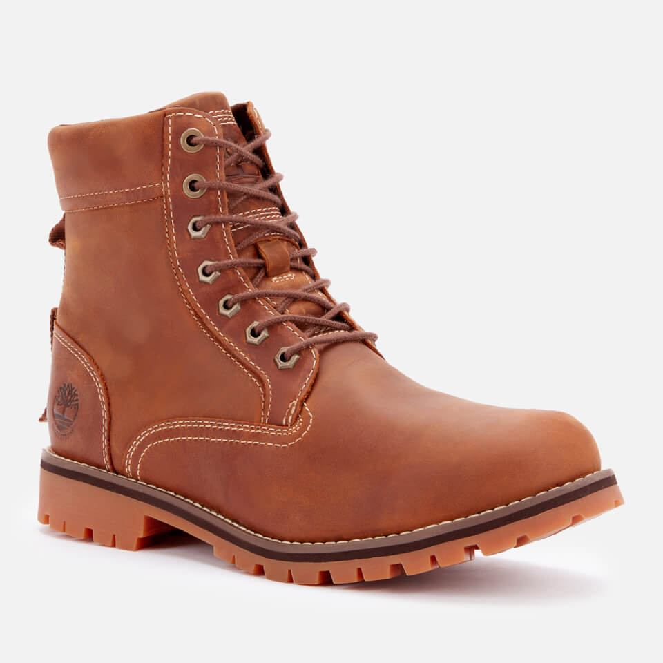 Timberland Men's Rugged Waterproof Leather II 6 Inch Boots - Rust
