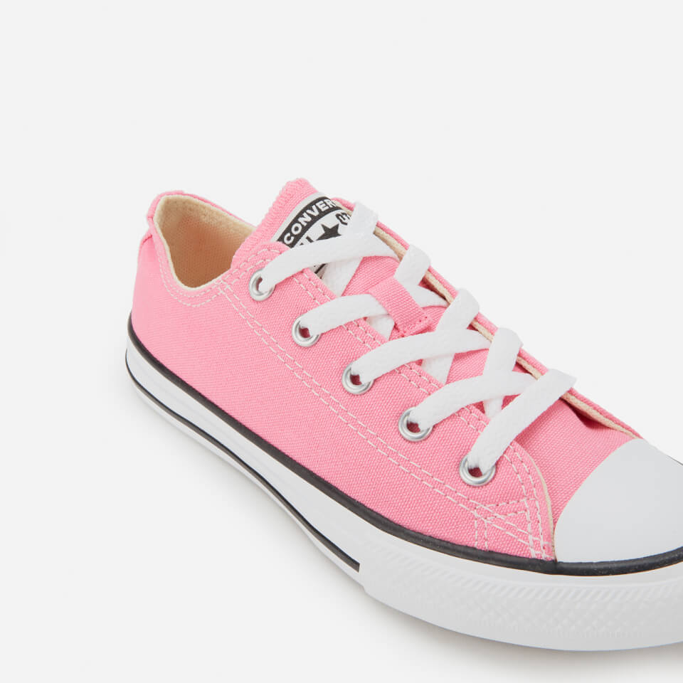 Converse Kids' Chuck Taylor All Star Ox Trainers - Pink
