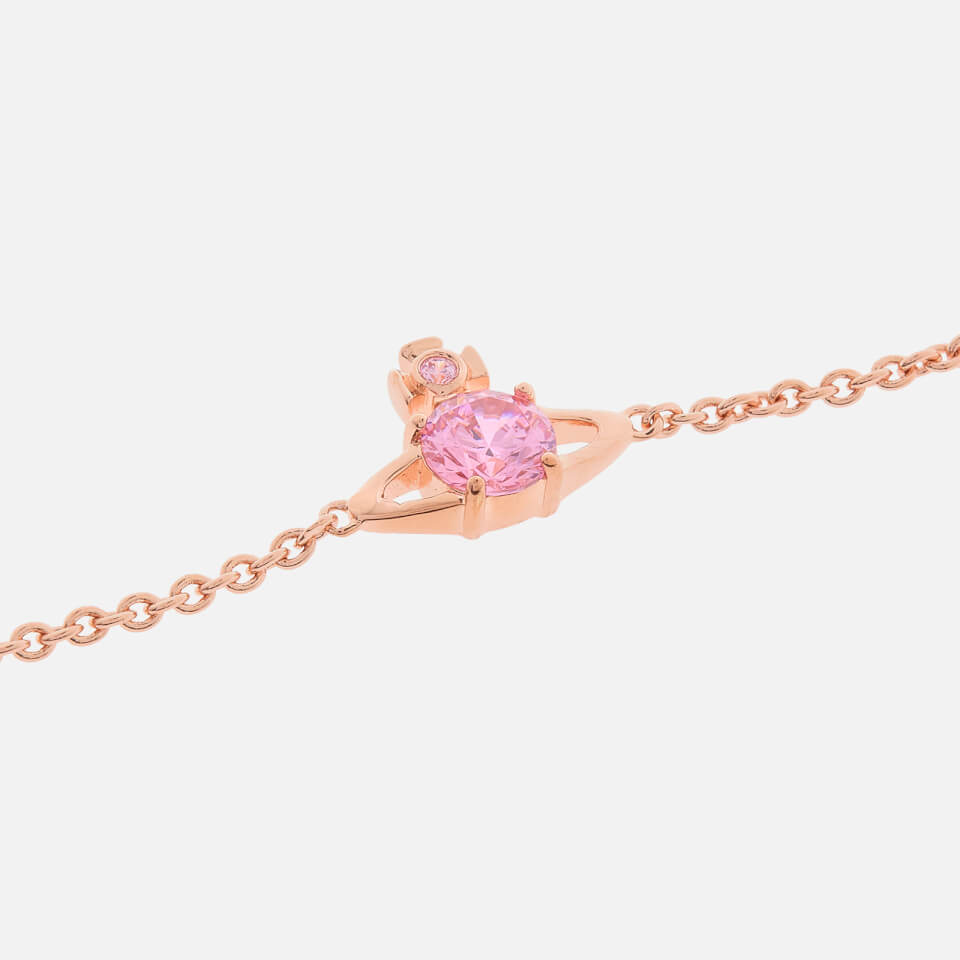 Vivienne Westwood Women's Reina Small Bracelet - Pink Gold Pink
