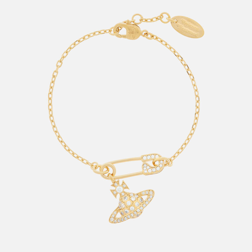 Vivienne Westwood Women's Lucrece Bracelet - Gold White CZ