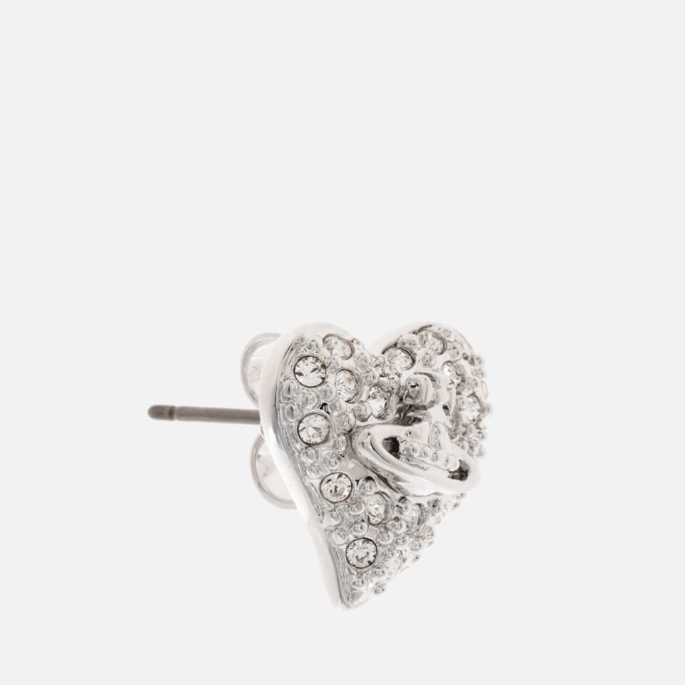 Vivienne Westwood Women's Tiny Diamante Earrings - Rhodium Crystal