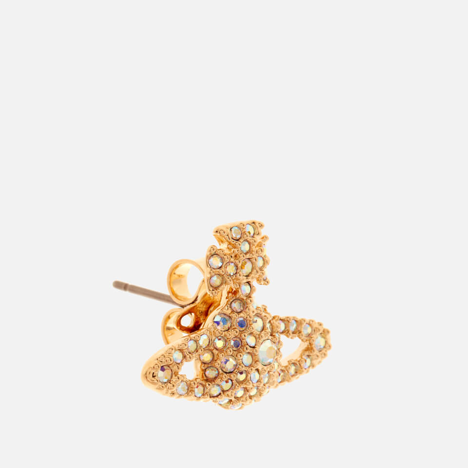 Vivienne Westwood Women's Grace Bas Relief Stud Earrings - Gold Aurore Boreale