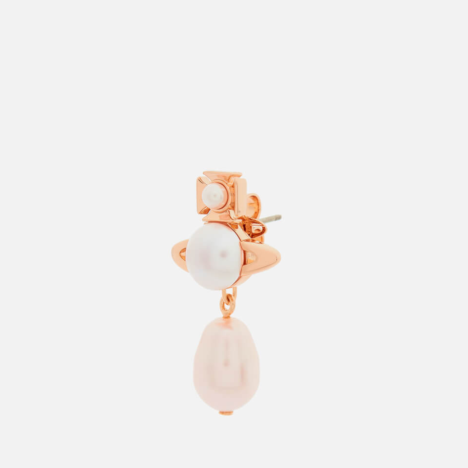 Vivienne Westwood Women's Inass Earrings - Pink Gold Rosaline