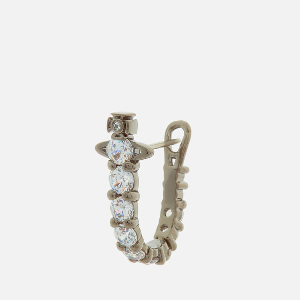 Vivienne Westwood Women's Kassie Earrings - Ruthenium White