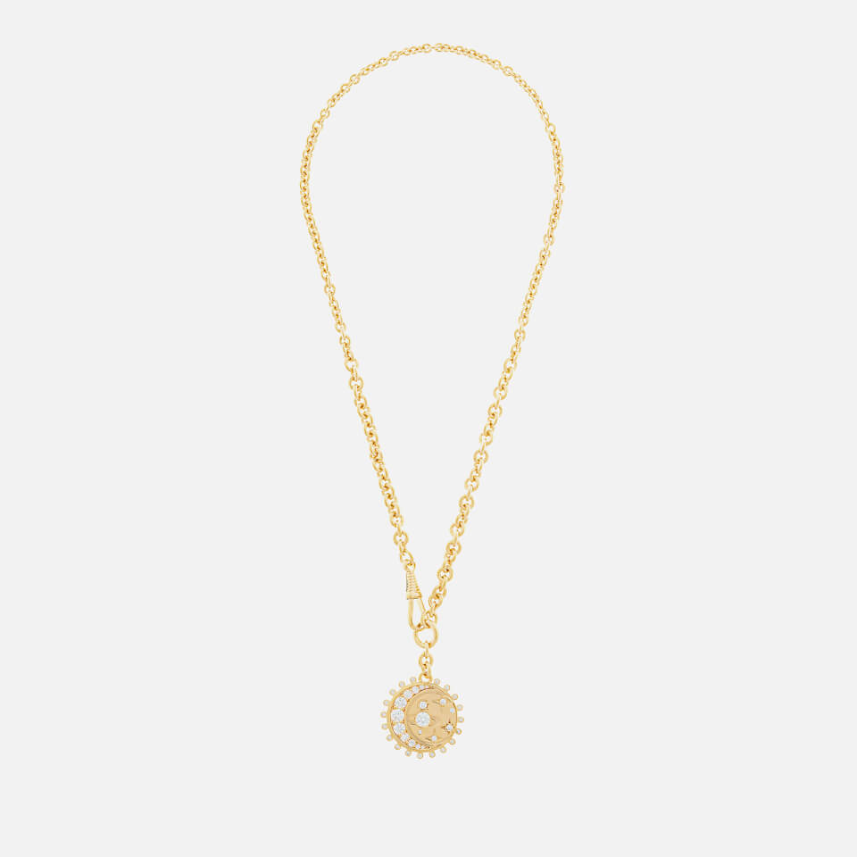 Vivienne Westwood Women's Dorina Medal Pendant - Gold White