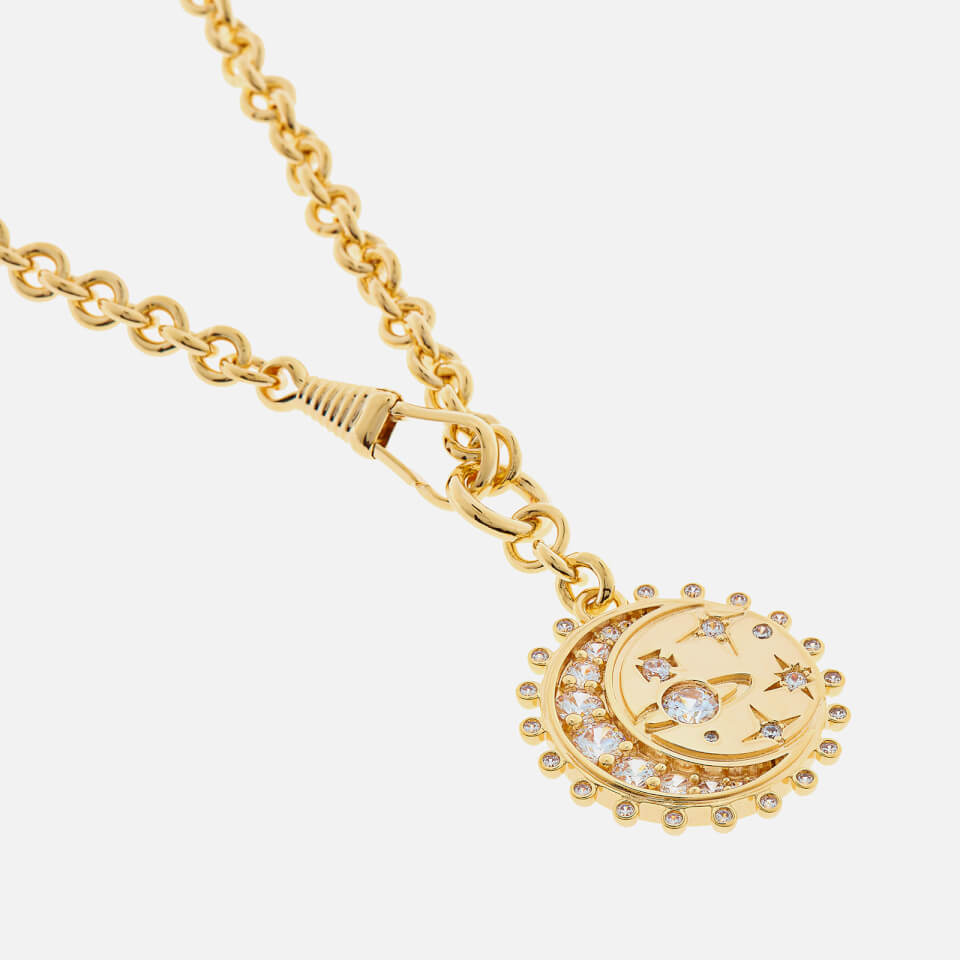 Vivienne Westwood Women's Dorina Medal Pendant - Gold White