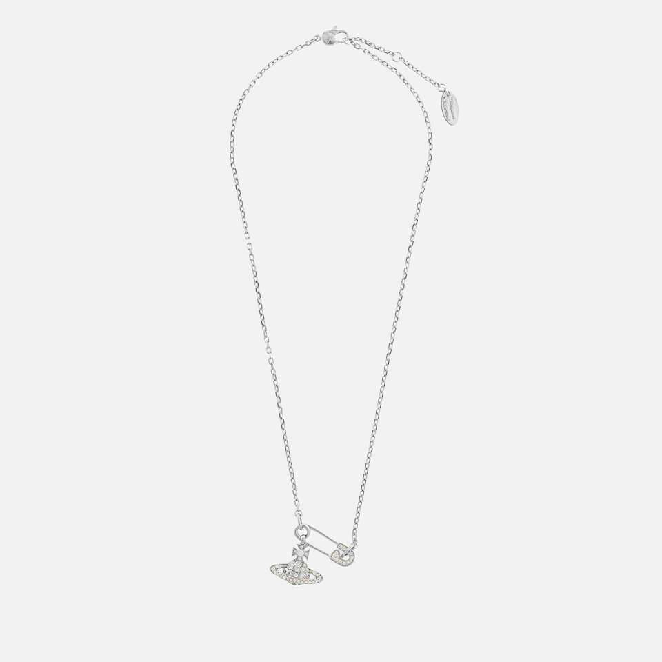 Vivienne Westwood Women's Lucrece Pendant - Rhodium White CZ