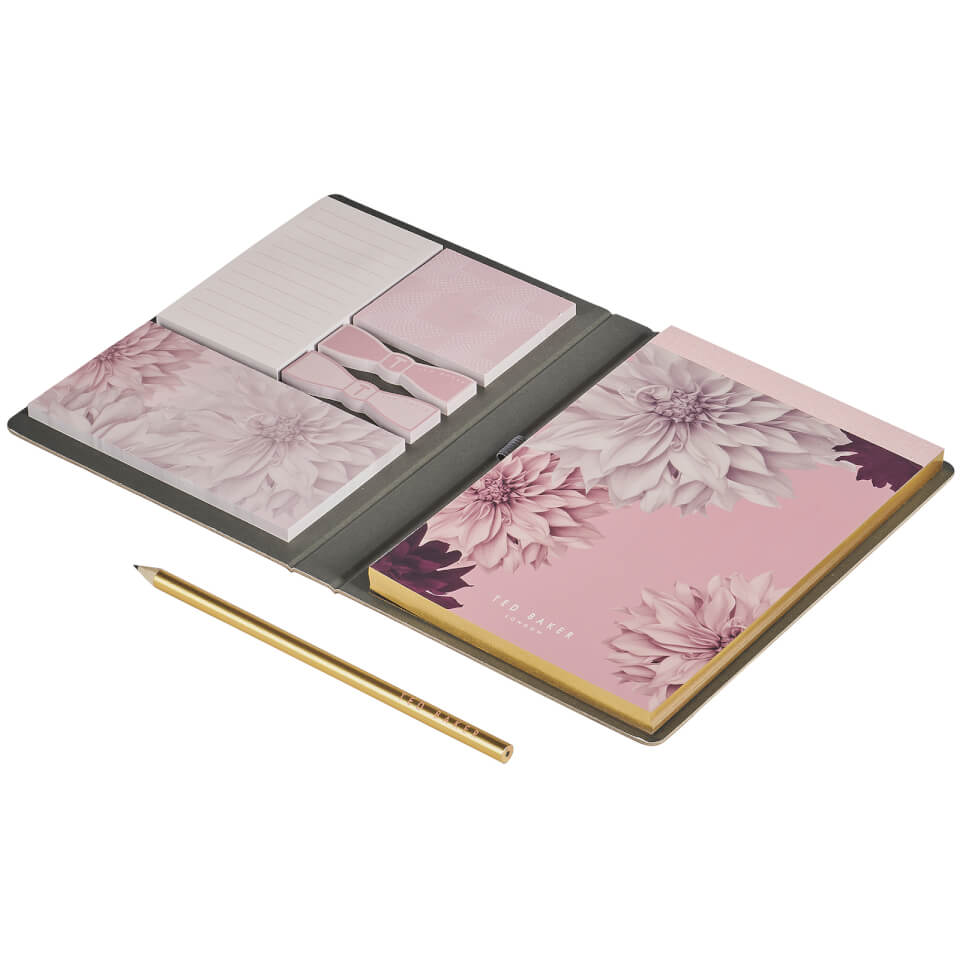 Ted Baker Women's Sticky Notes & Notebook Set - Clove