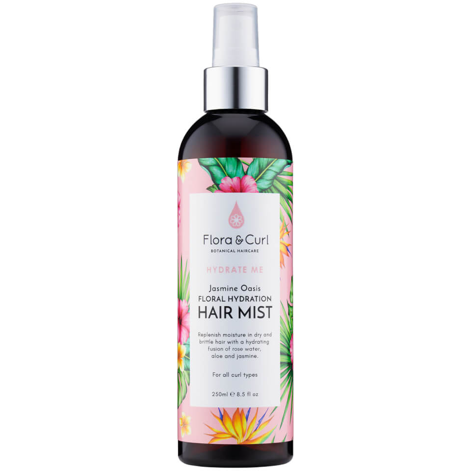 Flora & Curl Jasmine Oasis Hydrating Hair Mist 250ml