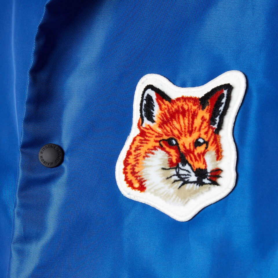 Maison Kitsuné Men's Velvet Fox Head Patch Bertil Maison Kitsuné Men's Velvet Fox Head Patch Bertil